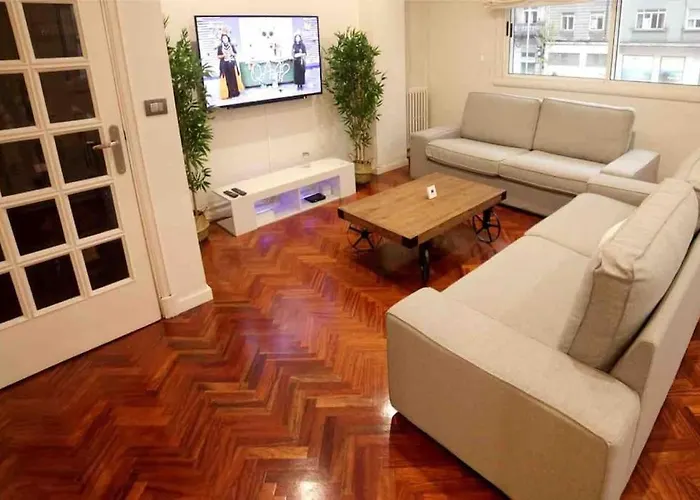 Piso Lujo En Gran Via Con Garaje Appartement Comarca de Vigo